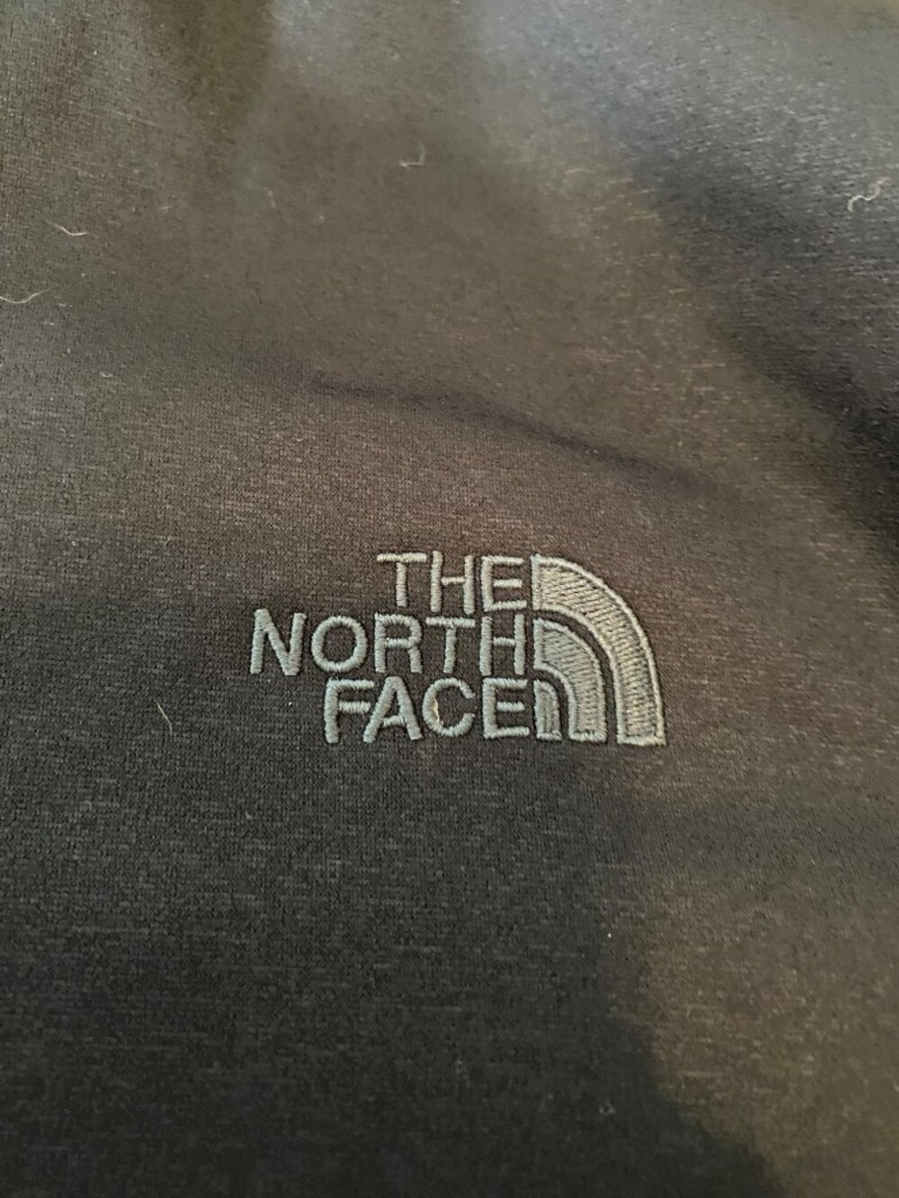 The North Face Mens Navy Full-Zip Fleece Jacket XL Polyester Lightweight Outdoor - Picture 3 of 11